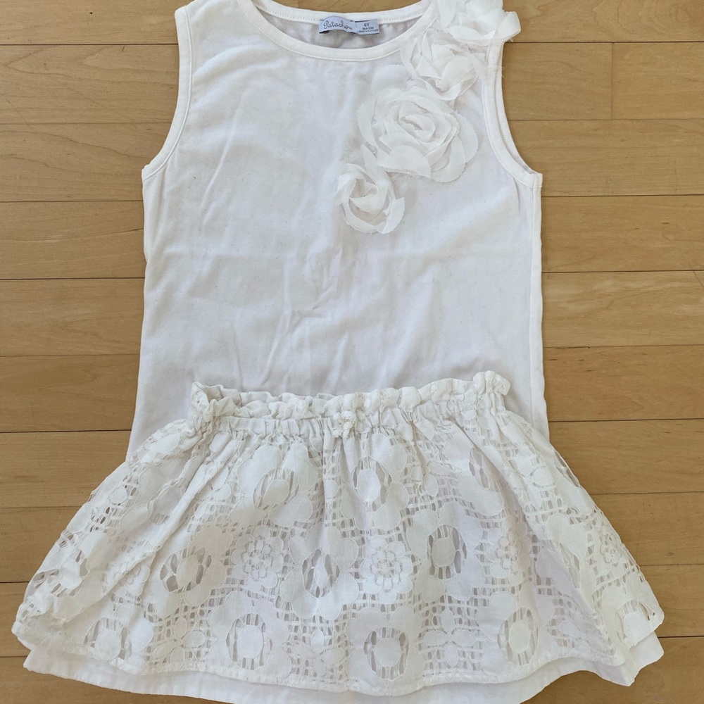 2 piece shirt & skirt